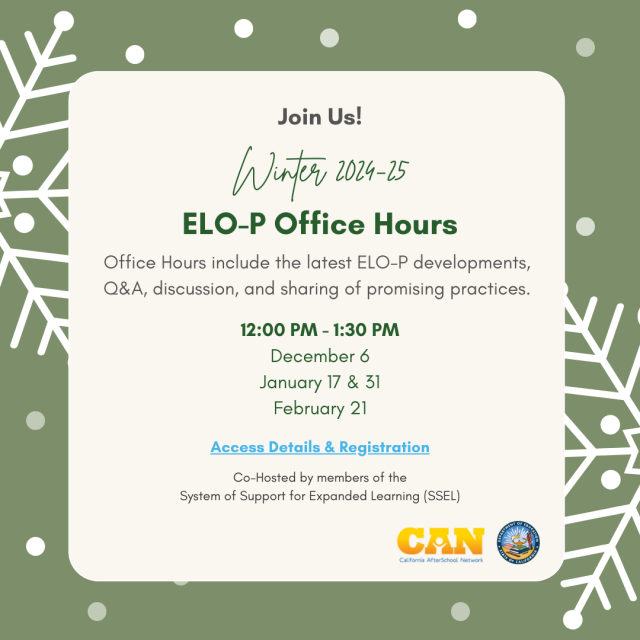 A registration flyer for upcoming office hours